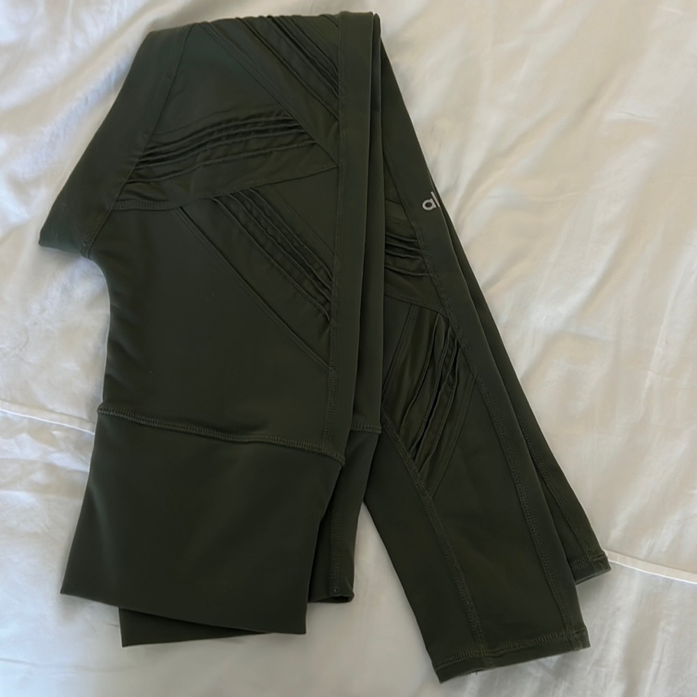 Alo legging high waisted army green